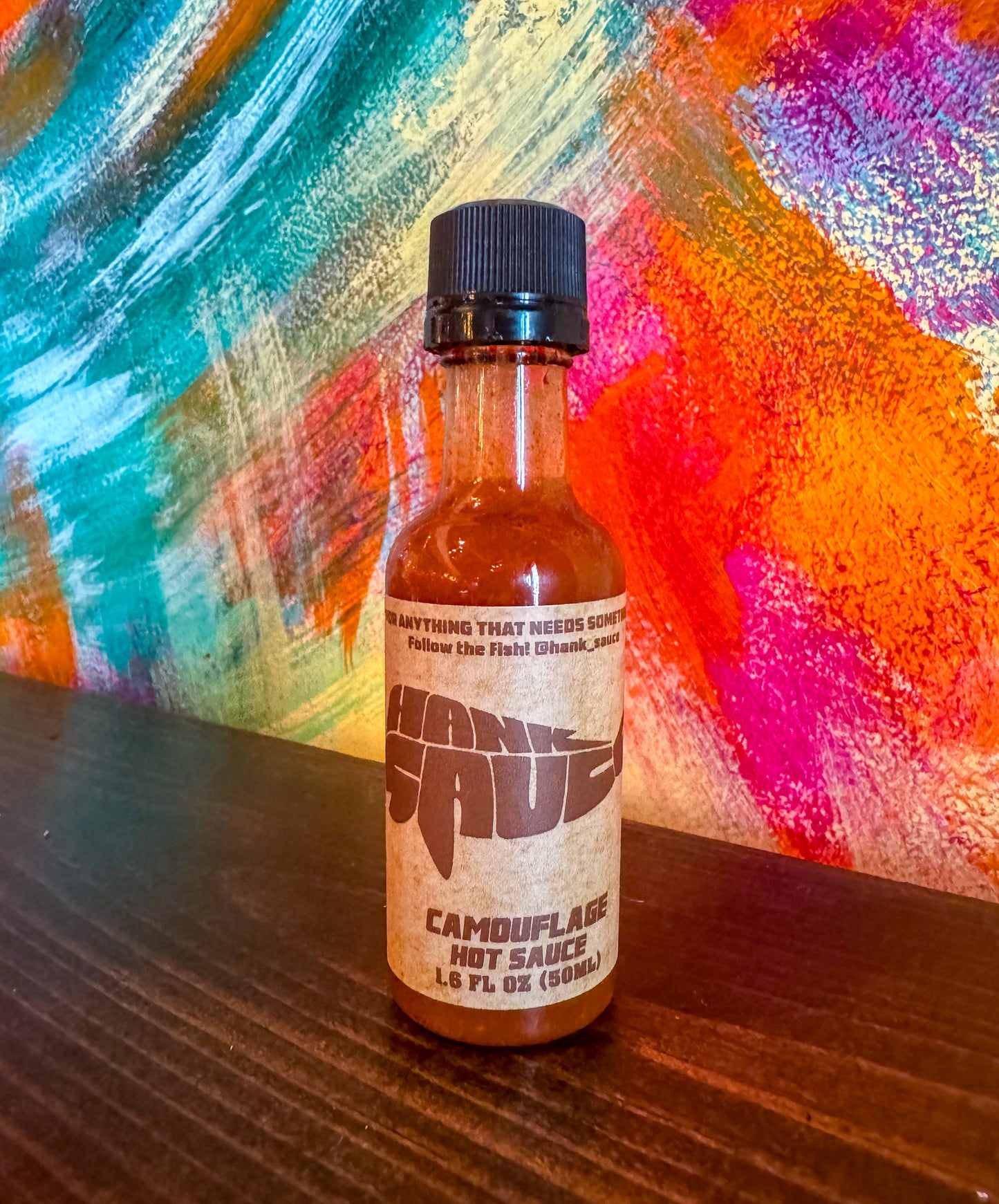 Hank's Mini Camouflage Hot Sauce